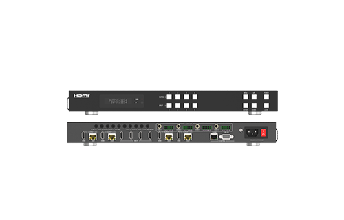 4x4 HDMI2.0 带长传矩阵 