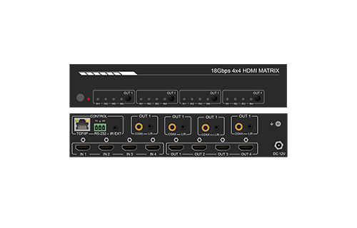 4x4 HDMI2.0 矩阵 