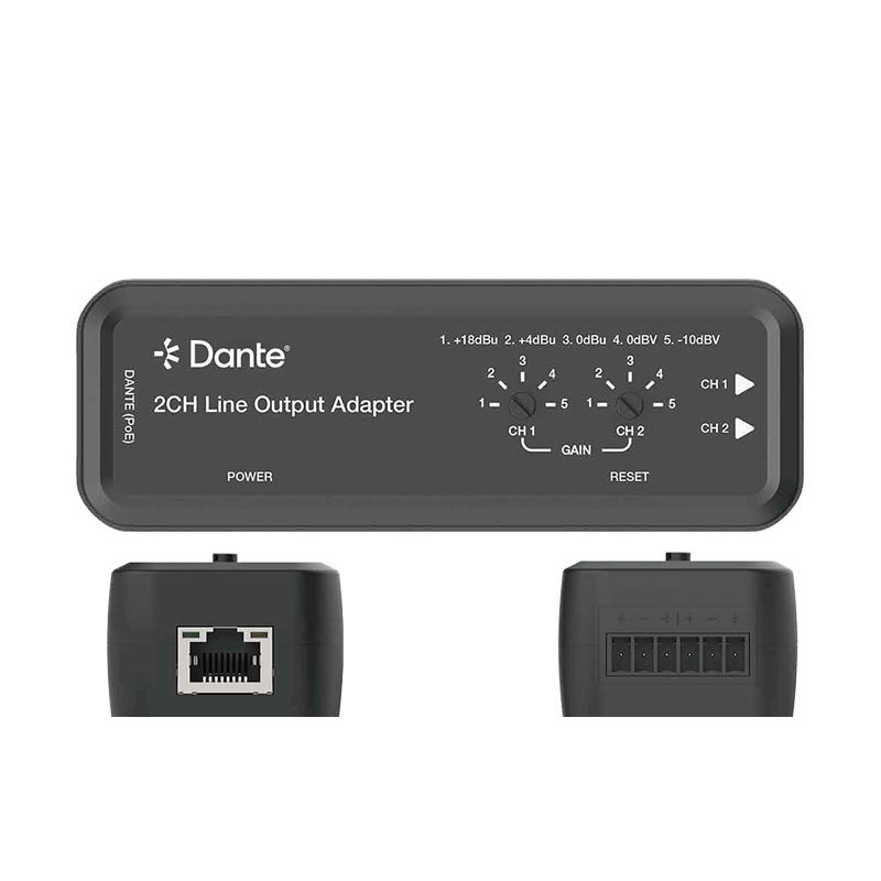 2 CH line audio decoder