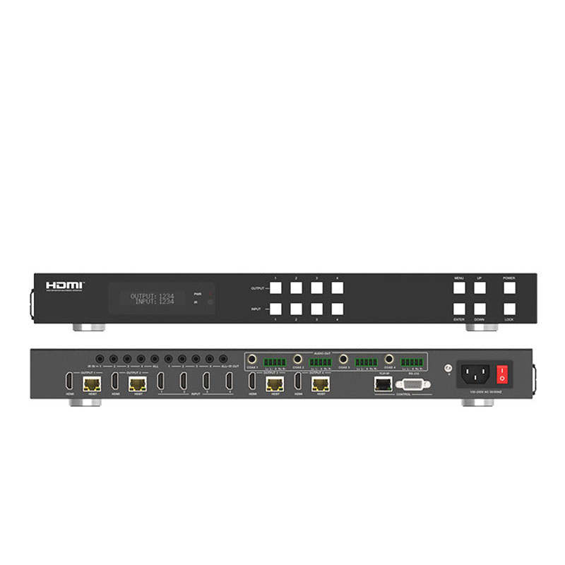 HDMI2.0 matrix with HDBaseT