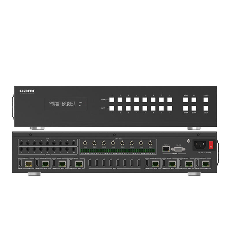 HDMI2.0 matrix with HDBaseT