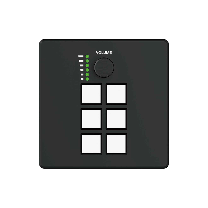6 key Wall control panel