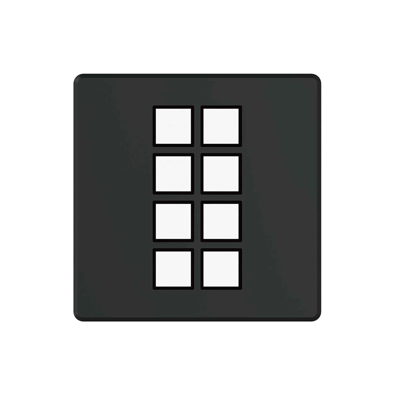 8 key Wall control panel
