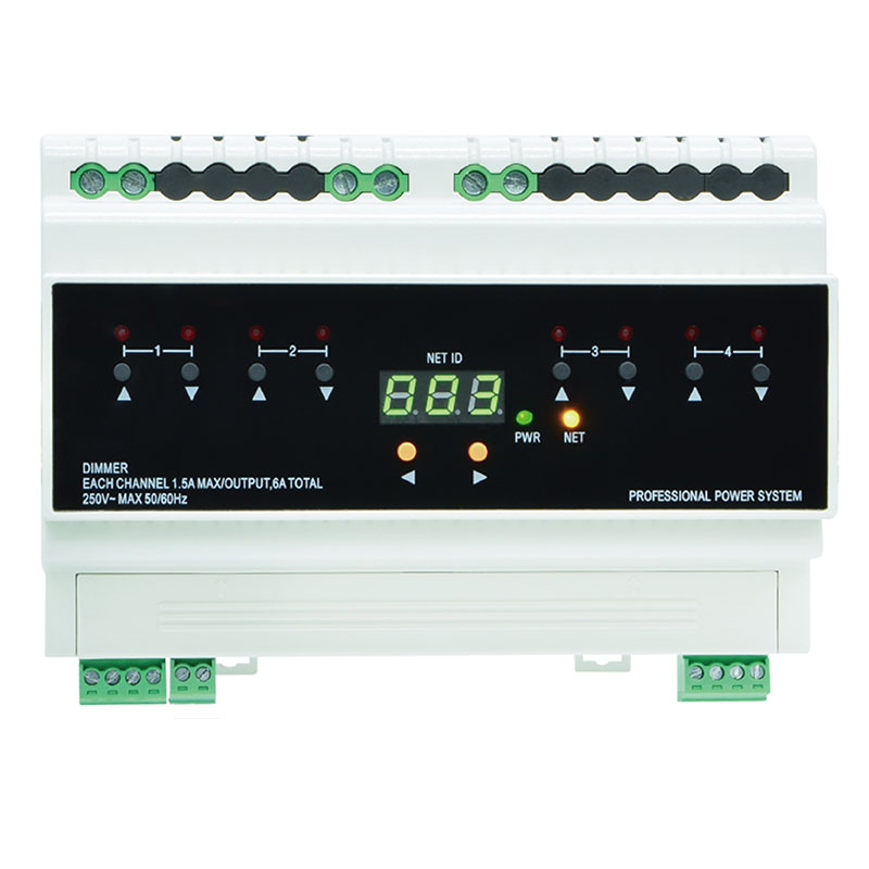 4 CH DIN Dimmer